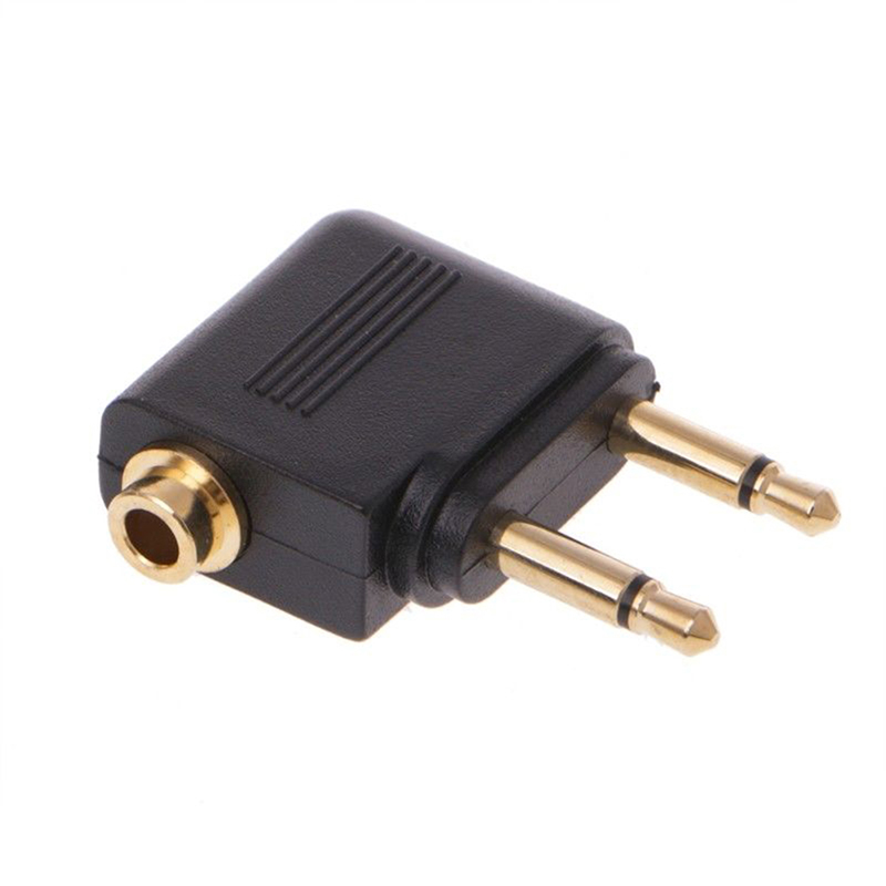 1pc Gold Nickel plated Air Pla - огляд і ціна Earphone Splitter Jack