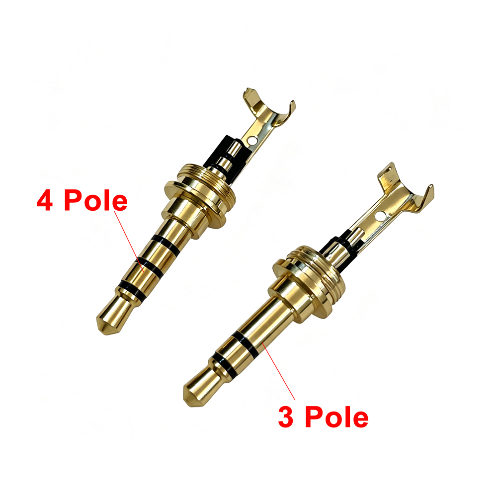 1pcs Gold Plated 3.5mm Jack Au - огляд і ціна Audiophile Headphone Wired