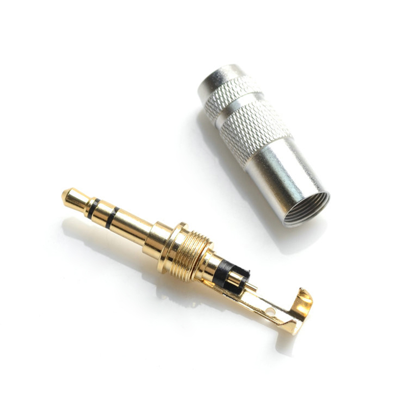 1pcs Gold Plated 3.5mm Jack Au - огляд і ціна Audiophile Headphone Wired