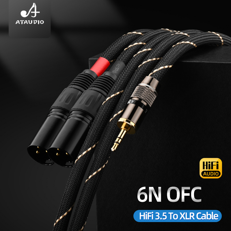 High Quality HiFi 3.5mm to 2XL - огляд і ціна Earphone Splitter Jack