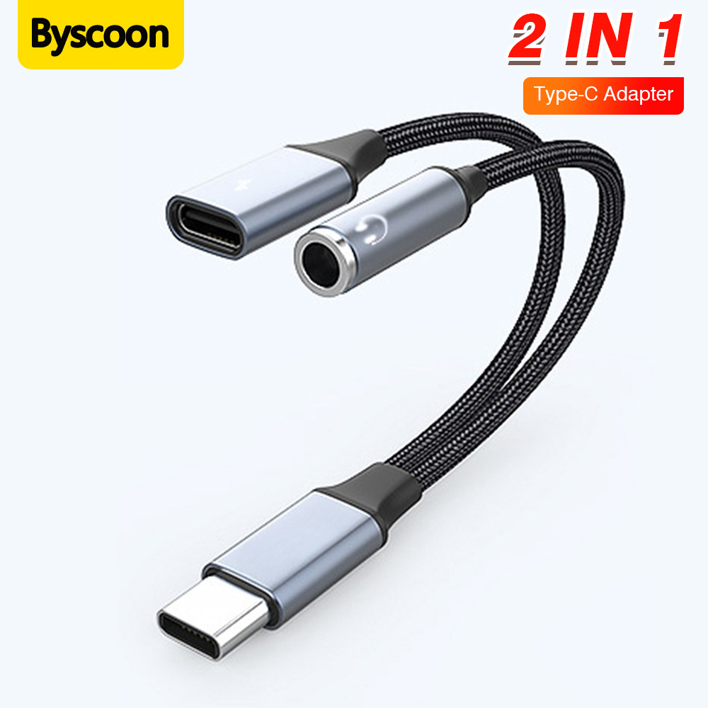 2 In 1 Type C to C 3.5mm Audio - огляд і ціна Earphone Splitter Jack