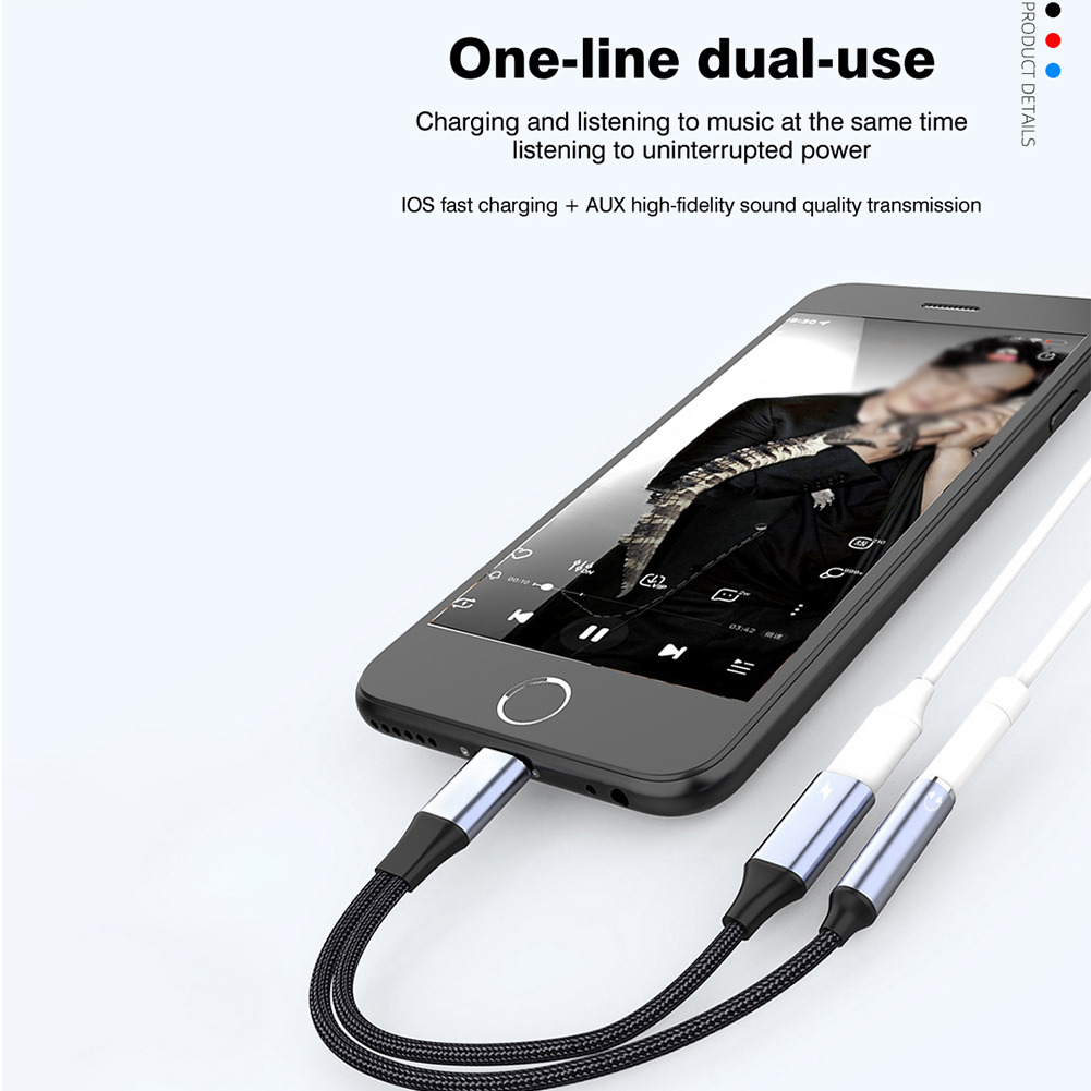 2 In 1 Type C to C 3.5mm Audio - огляд і ціна Earphone Splitter Jack