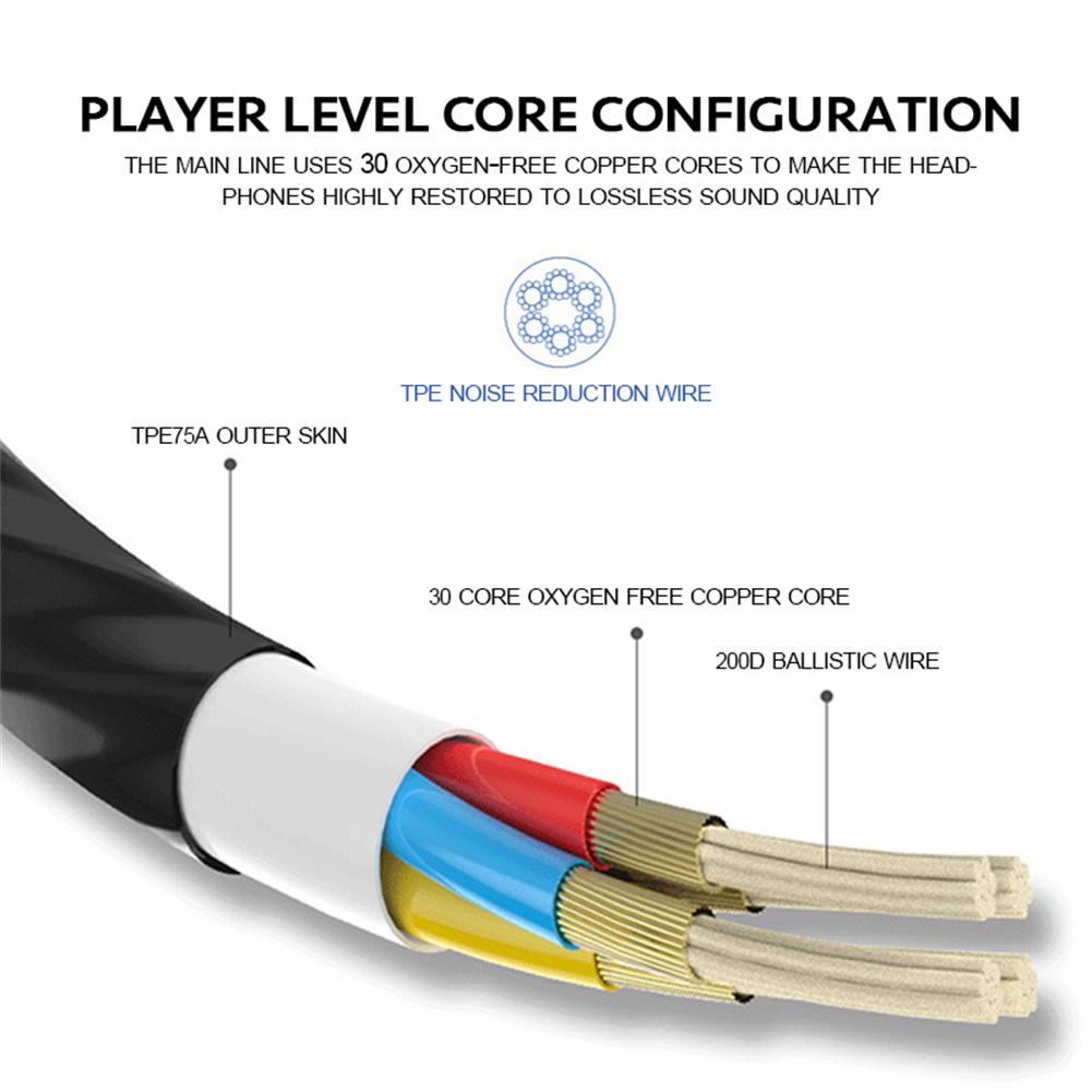 Universal Earphone 3.5mm Jack  - огляд і ціна Wired Earphone Mic