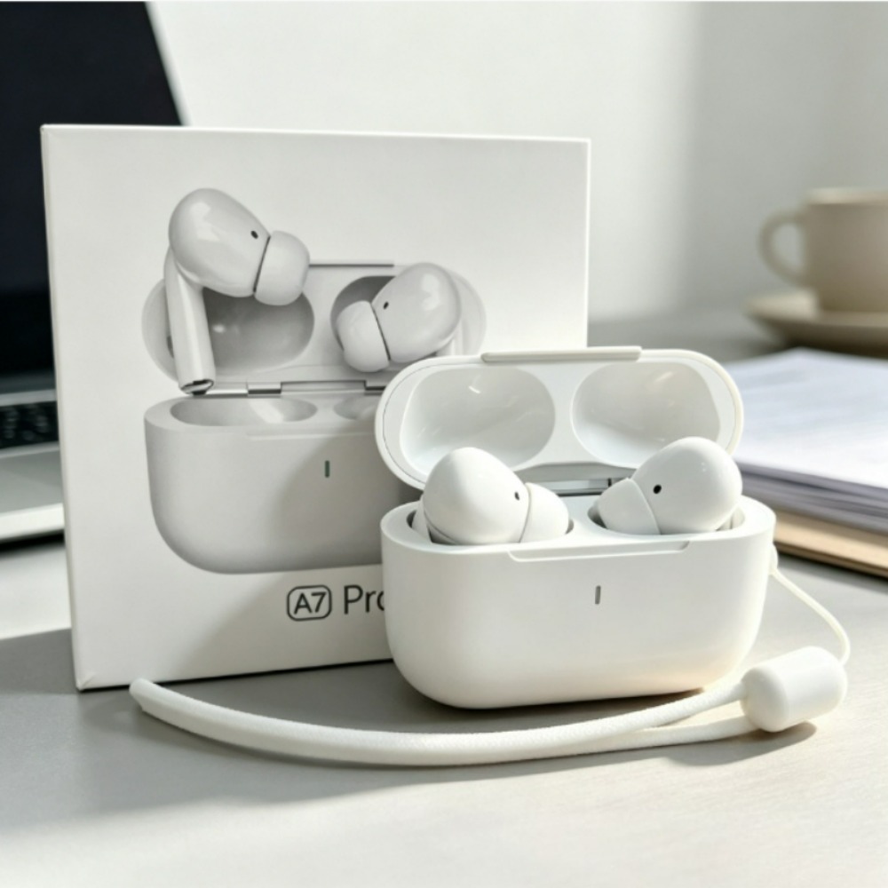 2028 New A7 Pro Bluetooth Head - огляд і ціна Earbuds Charging Case