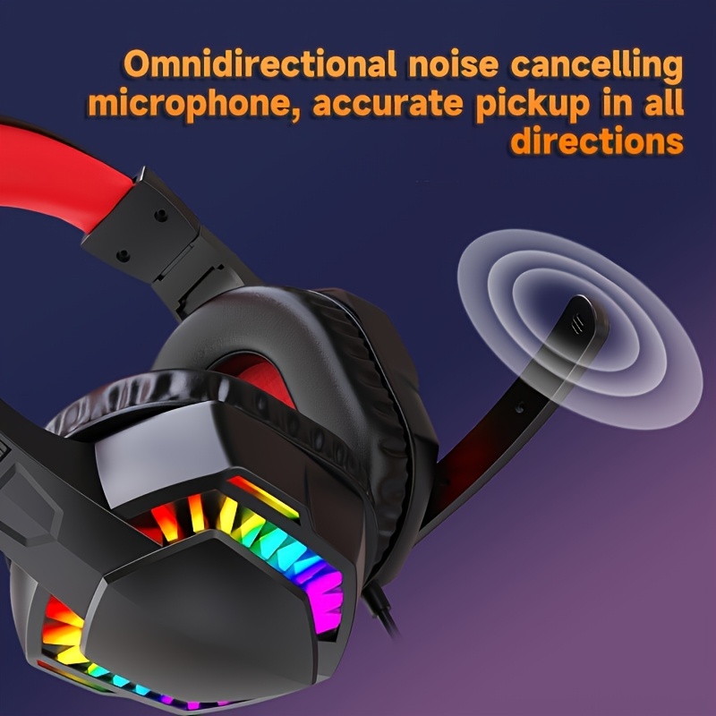 A66,Wired headphones, gaming h - огляд і ціна Gaming Headset Rgb