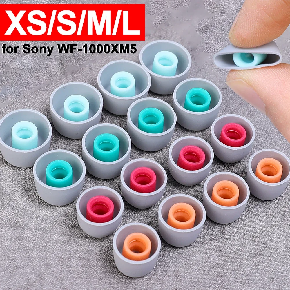 Noise Cancelling Earbuds Soft  - огляд і ціна Silicone Ear Tip Replacement