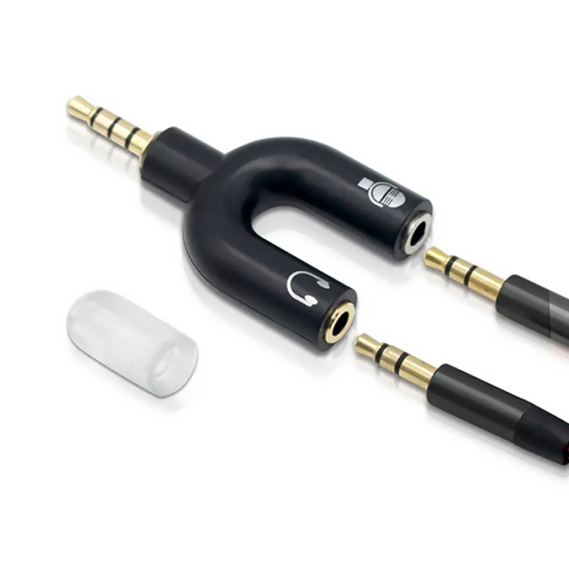 3.5mm headphone splitter micro - огляд і ціна Earphone Splitter Jack