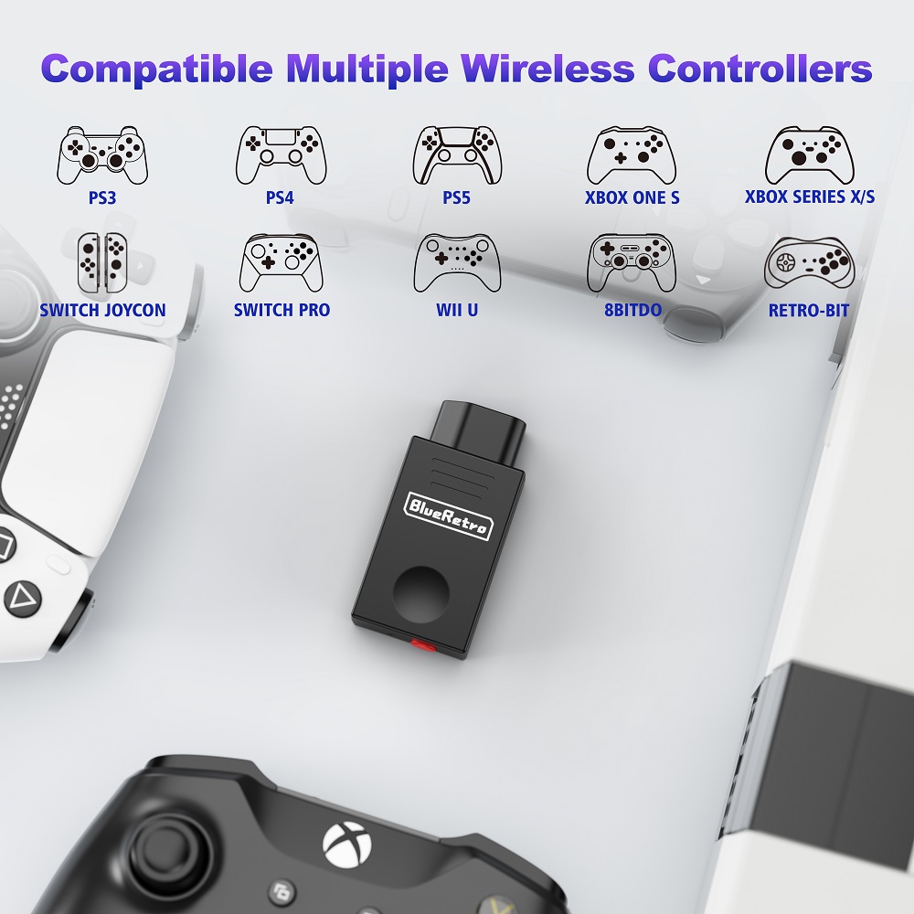 RetroScaler Blueretro Wireless - огляд і ціна Gaming Headset Rgb